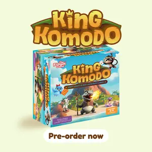 THE FIDGET GAME King Komodo Sight Word Game for Grades 3-5 Learn 300 Fry Words with Tactile Fidget Mats Enhance Reading Skills Pre-order Now - Learning Materials