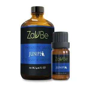 ZAVBE Juniper Berry Oil (Juniperus Communis) | 100% Pure, Undiluted, Natural, Therapeutic Grade