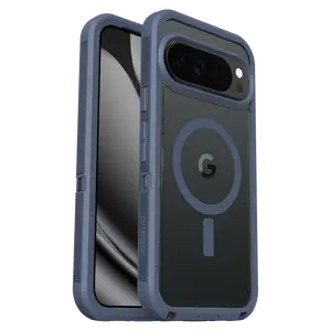 OtterBox Defender XT Pro Clear Case with Magnets for Google Pixel 10 Pro XL - Baby Blue Clear