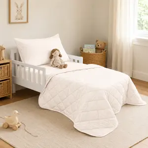 4-Piece Bedding Set, Soft and Breathable Crib Bedding