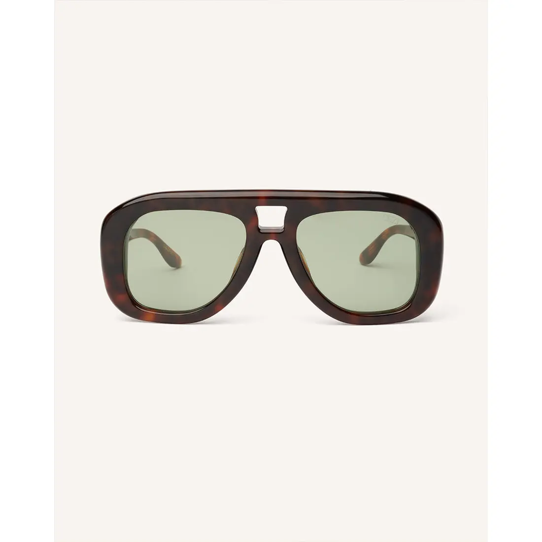 DEZI PUSHA - Oversized Bubbly Aviator Sunglasses DEZI PUSHA - Oversized Bubbly Aviator Sunglasses