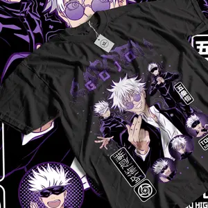 Jujutsu Kaisen Anime T-Shirt & Sweatshirt, Satoru Gojo Tokyo High Graphic Tee, Vintage Oversized Unisex Streetwear, Manga Fan Gift for Men Women