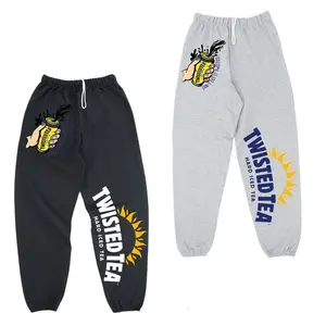 Twisted Tea Sweatpants, Funny Beer Lover Joggers, Summer Party Lounge Pants, Unisex Gym & Lounge Joggers, Loose Fit Sweatpants