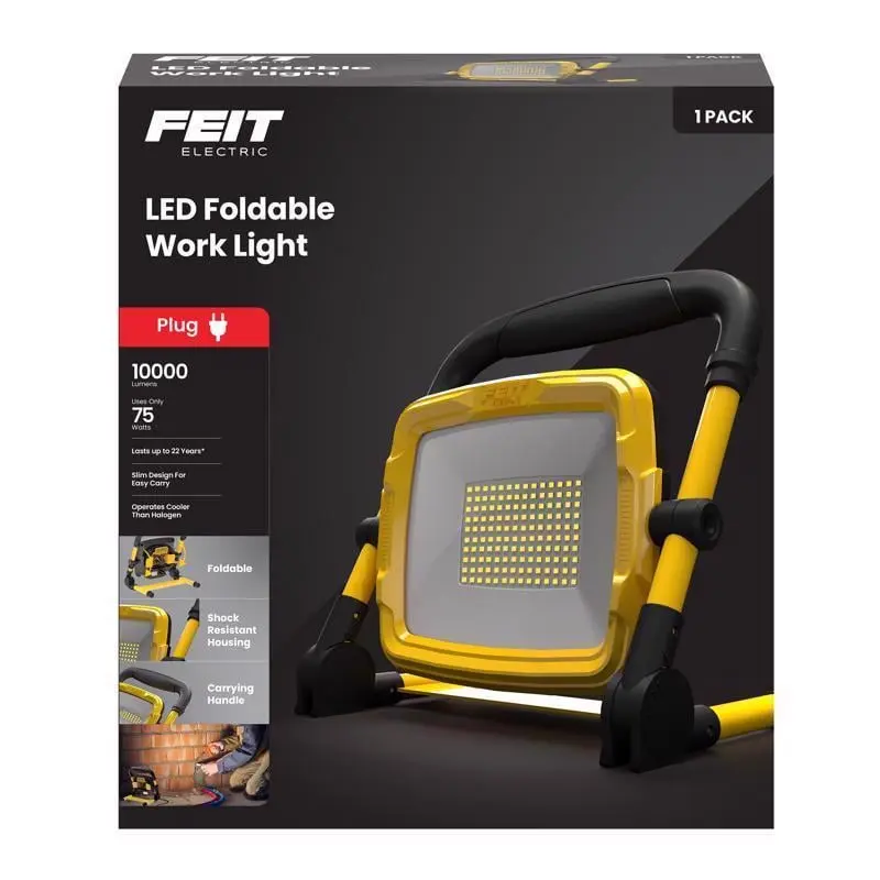 Feit Electric  10000 Lumen LED Corded Stand Work Light
