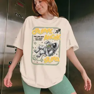 Funny Space Shirt, Astronaut Quote Sweatshirt, Last Sleep Question Top, Gift For Tired People Hoodie, Science Fiction Apparel, Unisex Sweater Pullover Tee