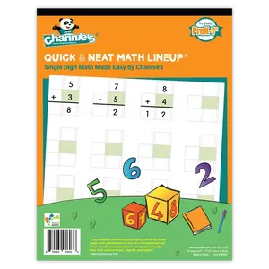 Math LineUp Single Digit Blank Math Worksheets