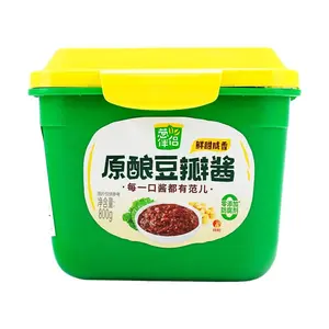 XINHE 6-Month Aged Original Brewed Broad Bean Paste (Doubanjiang) - 800g Authentic Sichuan Flavor, Premium Cooking Sauce