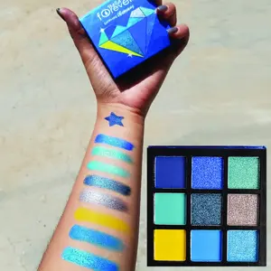 Sapphire Obsessions Palette Eyeshadow Makeup Powder Matte Gentle Cosmetic