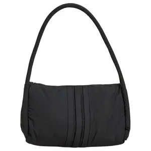 Adidas 30L Nylon Shoulder Bag with Embroidered Y-3 Logo for Men in Black