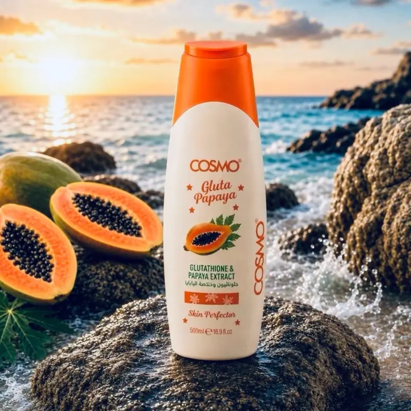 Gluta Papaya Daily Body Lotion - Gentle, Moisturizing Body Care for Smooth Skin, 500 ml, Daily Moisture, 500Ml, Hydrating, Papaya Extract, Smooth Skin Support