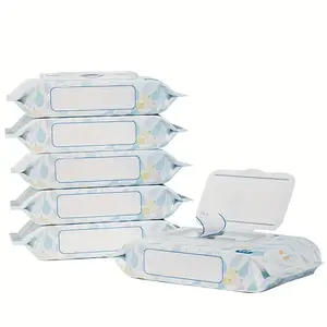 Fresh Feel Flushable Wet Wipes, Adult Wet Wipes, 8 Flip-Top Packs, 42 Wipes Per Pack (336 Total Wipes), Packaging May Vary