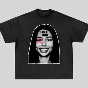 🎤 📼 [100% Cotton]Mariahhh The Scientist Free Thug Rapper Star T-Shirt Limited