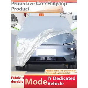 25 Tesla Model Y Car Cover Special Sun Protection, Rain Insulation, Dustproof, And Freezing, Four-season Thickened Cover Cloth  Car accessories Car seat cover