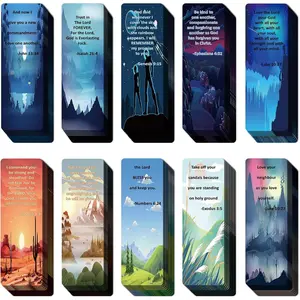 100 count Christian  Verse Bookmarks with Full Scripture: 20 Styles, Religious Motivational for Any Occasion Bulk Christian Gifts for Women