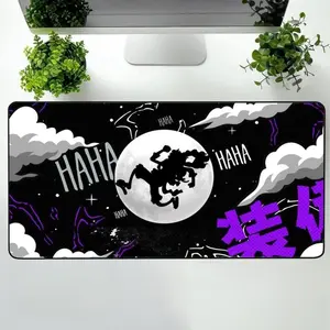Haha G5 Desk Mat, OP Anime Mouse Pad, Keyboard Mat, Luf OP Anime Desk Mat For Office, Gift For Gamer(1)