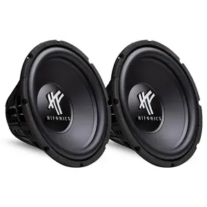 Hifonics HFX12D4 12" Subwoofer, 800W Max Car & Powersports Speaker, 1 Pair