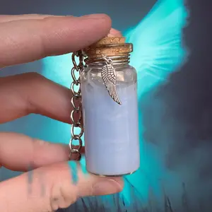 Angel Grace (GLOW IN THE DARK) car charm/keychain