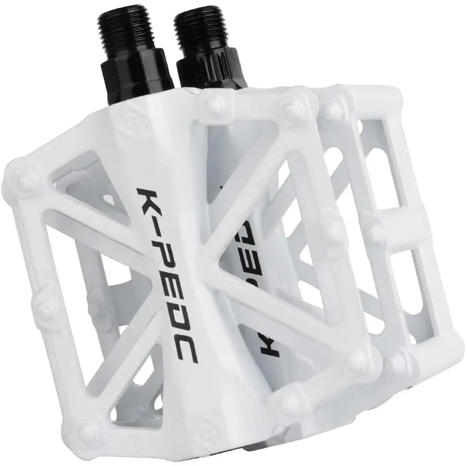 Pedals 9/16" Bicycle Pedals Mountain , Aluminium Lightweight Platform Pedals for BMX MTB Road Bikes
