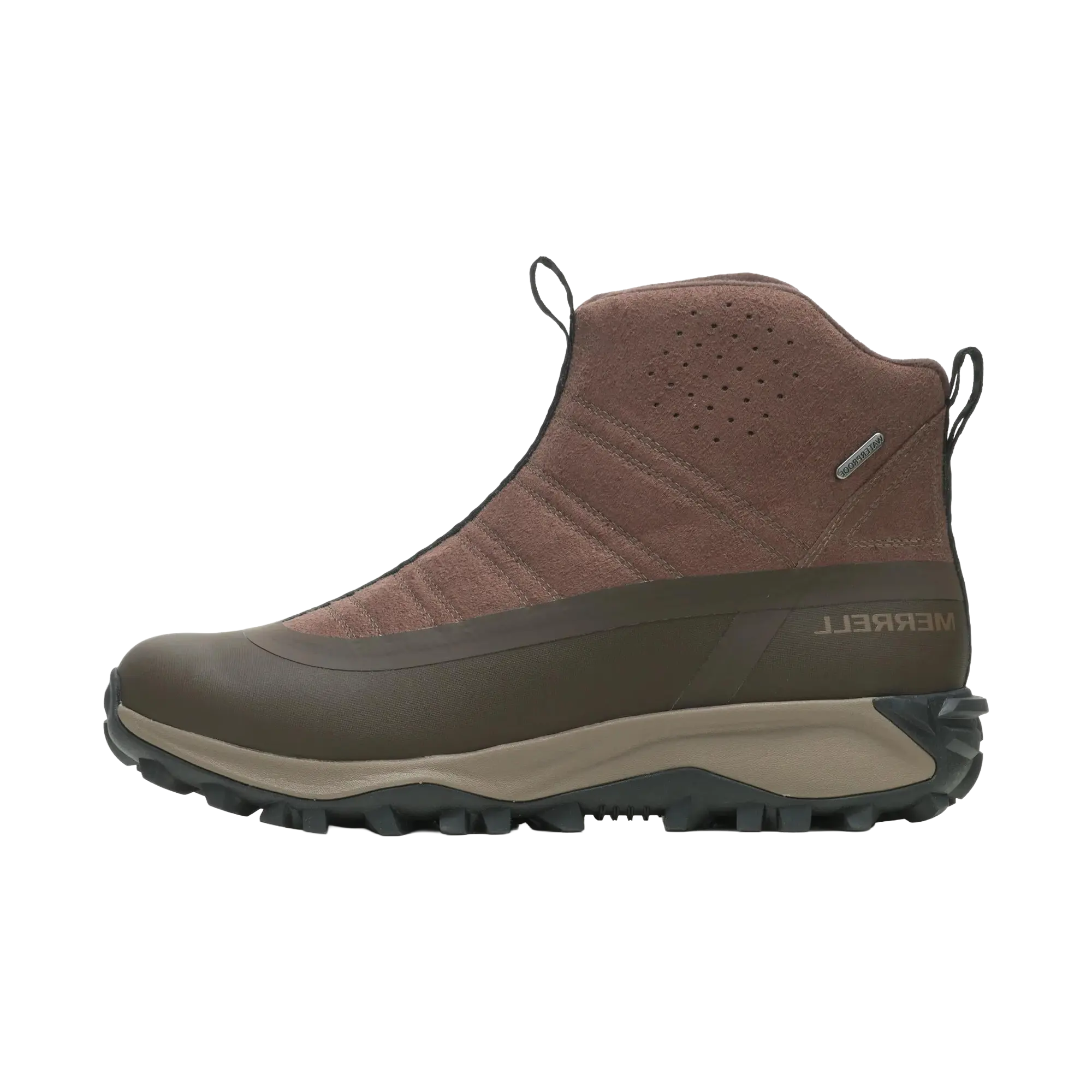 Thermo Snowdrift Zip Mid Shell Boots "Earth" J99845