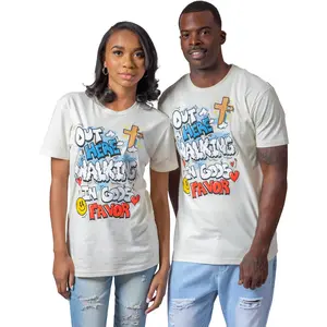 Walking In God's Favor Psalm, Christian Apparel, Christian Shirts, Faith Tees, Jesus T-Shirts