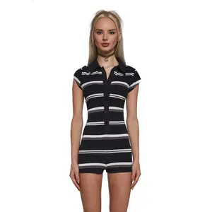 Laura Stripe Romper