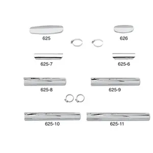 Paughco Chrome Universal Heat Shields #625