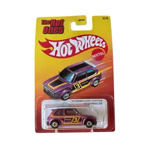 Hot Wheels ‘73 Honda Civic Custom Personnalise The Hot Ones 1:64 Diecast Car Target Exclusive