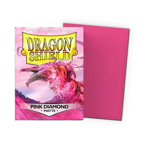 Dragon Shield Standard Matte Sleeves: Pink Diamond (100ct.)