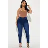 Marilyn High Waisted Skinny Jeans - Dark Wash