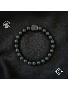 Handmade Nature Stone Bracelets for Men, High-Quality Natural Stone Beads Bracelets, Perfect Gift for Father, Boyfriend, Husband, Son