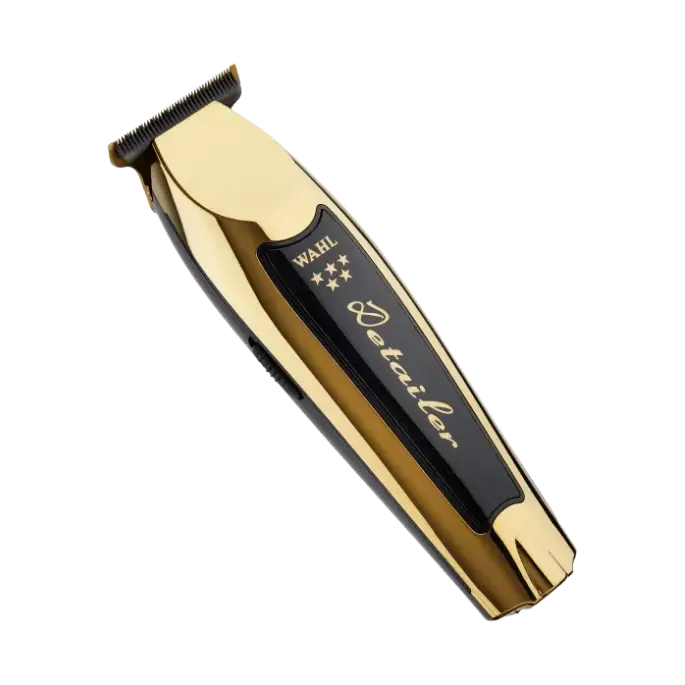 Wahl Gold Cordless Detailer Li Trimmer, Titanium Barber Hair Trimmer, Rechargeable