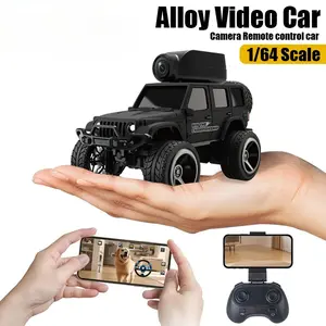 Hsso H Kf32 Mini RC Car Alloy Video Car 1:64 Scale Remote Control Vehicle, Remote Control Truck, 2.4g Wireless Design with 720p Fpv Camera & WiFi APP Control