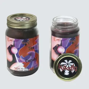 Sex and Candy Jar Candle - Black Cherry and Chocolate Scent
