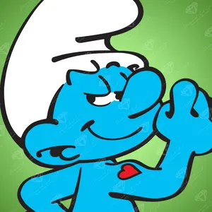 Hefty Smurf Diamond Painting Kit