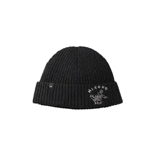 POP MART Hirono Living Wild - Freedom Island Appliqued Printed Beanie