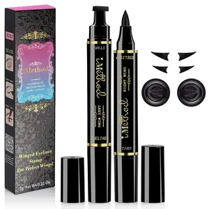 iMethod Eyeliner Stamp - Perfect Wing Cat Eye Stamp, Wing Eyeliner Stamp Tool, Liquid Eye Liner, Waterproof & Smudgeproof, 10 mm kohleyeliner