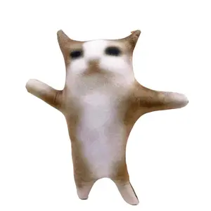 Cute Simulation Cat Plush Toy Soft Cuddly Soothing Stuffed Animal Perfect Birthday Holiday Gift for Kids Boys Girls Home Decoration Premium Soft Short Plush Fluffy PP Cotton Filling Soft Huggable funny gifts for adults adults gifts easter gifts for kids