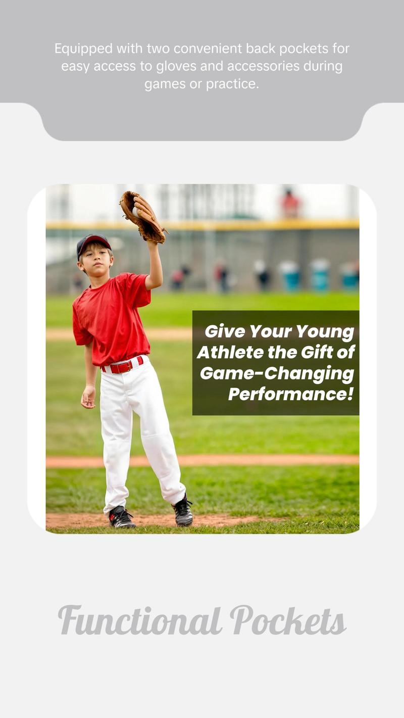 Exxact Sports Proline Full Length Youth Baseball Pants with Stripes (White) Exxact Sports Proline Full Length Youth Baseball Pants with Stripes (White)