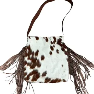 Double sided cowhide bag
