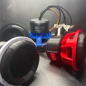 Bass Knob With Voltage Display For Car Audio