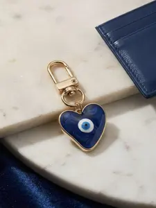 Evil Eye Design Heart Shaped Pendant, Fashionable Pendant for Women & Men, Trendy All-match & Exquisite Jewelry for Birthday Gift Art Charms, Trendy Jewellery Accessories#Fashionweek#Fallfreshness