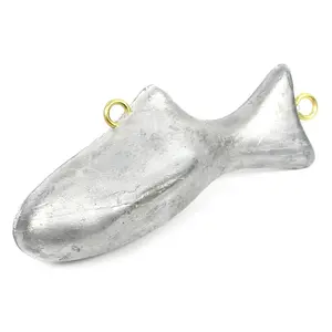 Epic Fishing Co Dredge Fish Weights - Weighted Dredge Lead Fish - Billfish Tuna Trolling