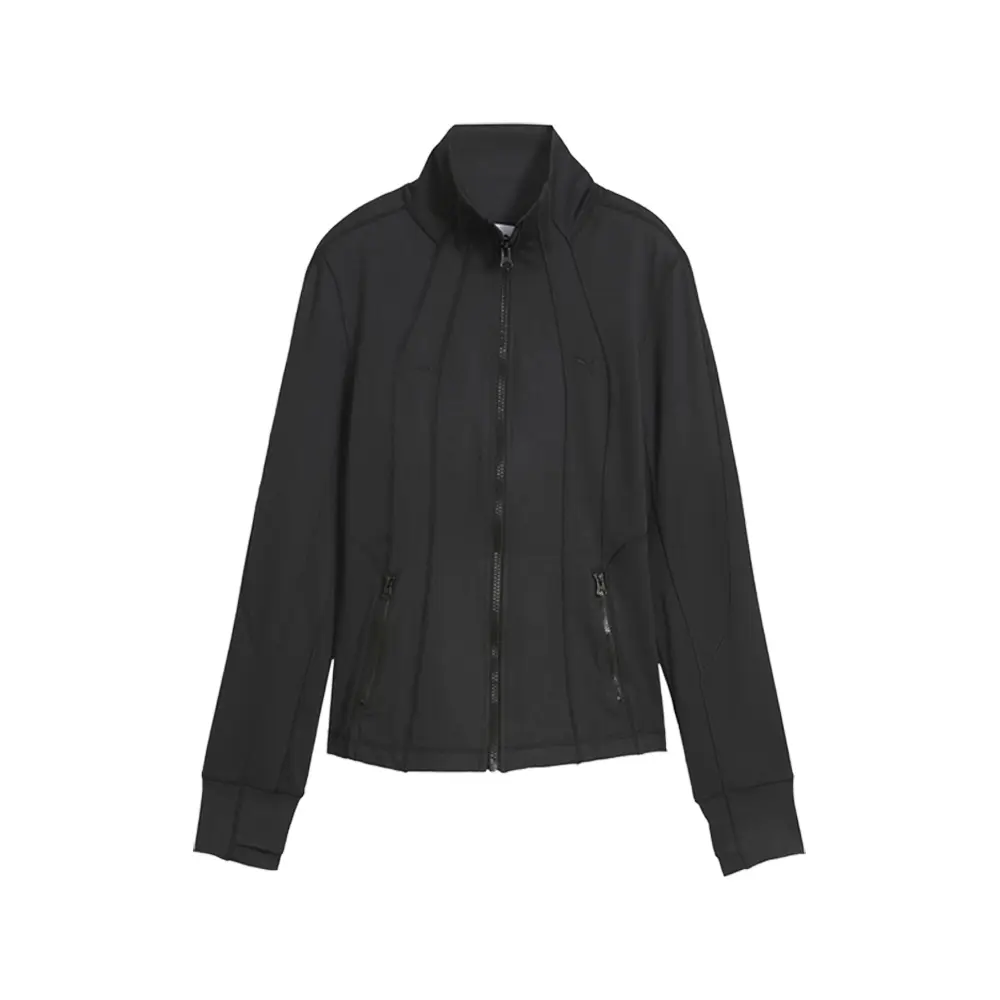 PUMA Womens X Guizio Active Jacket Athletic Outerwear Casual - Black PUMA Womens X Guizio Active Jacket Athletic Outerwear Casual - Black