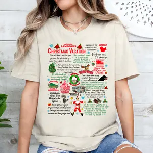 Nati0nal Lamp0on's Christmas Vacati0n T Shirt, Grisw0ld Family Christmas Sweater, Funny Holiday Movie Quotes, Christmas 2024 T Shirt