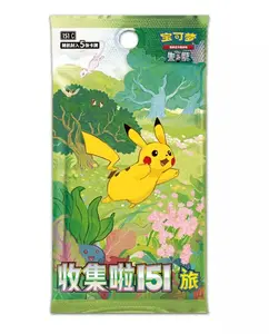 Pokemon Collect 151 Journey Slim Booster Pack Simplified Chinese