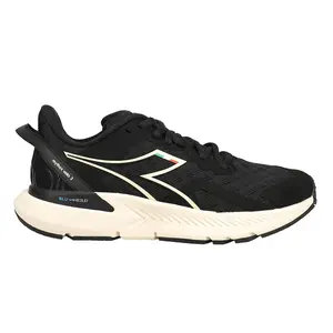 diadora Womens Mythos Blushield Volo 3 Running Sneakers Shoes - Black