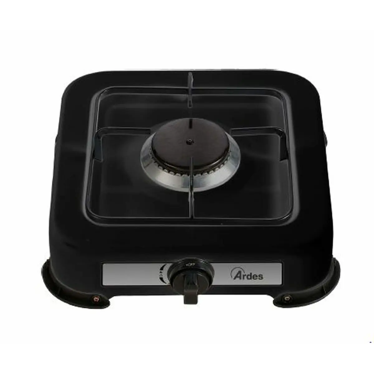 Ardes Camping Stove AR1FG01 BUT 1100 W - Black Gas Cooktop with EU Plug, 1100W Power, Single Burner for Efficient Cooking