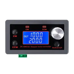 42 57 Stepper Motor Driver Controller for NEMA 17 23, Integrated Stepper Driver Module with Forward Reverse Speed Control, LCD Display Motor Controller for CNC DIY Automation