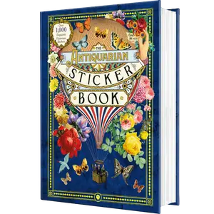 The Antiquarian Sticker Book: Over 1,000 Exquisite Victorian Stickers by Odd Dot (The Antiquarian Sticker Book Series) (Hardcover)