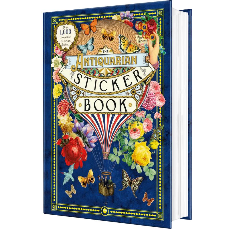 The Antiquarian Sticker Book: Over 1,000 Exquisite Victorian Stickers by Odd Dot (The Antiquarian Sticker Book Series) (Hardcover)